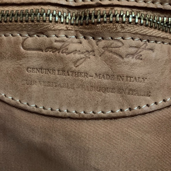 Costanza Rota Woven Distressed Leather Tote Bag - Picture 4 of 5